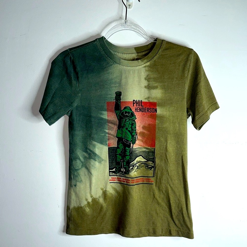 The North Face Phil Henderson Tie Dye Graphic Tee T Shirt